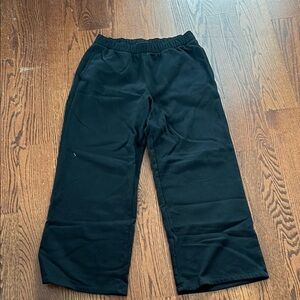 Hollister Black Sweatpants Casual Cotton Blend